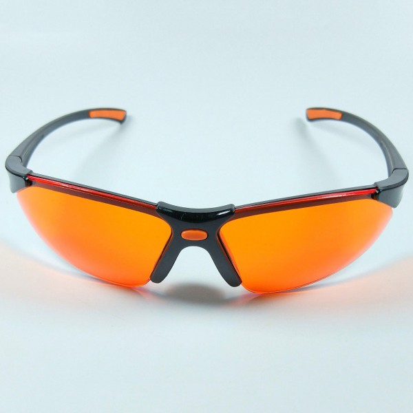 3 ピース/セットオレンジ遮光メガネ レーザー保護具