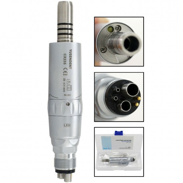 YUSENDENT® CX235-3C歯科用エアモーター(内部注水-ライト付き)