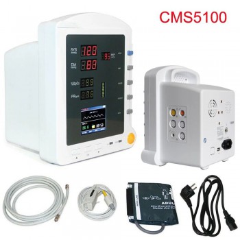 CONTEC® CMS5100 歯科生体情報モニタ赤、黄色LED搭載