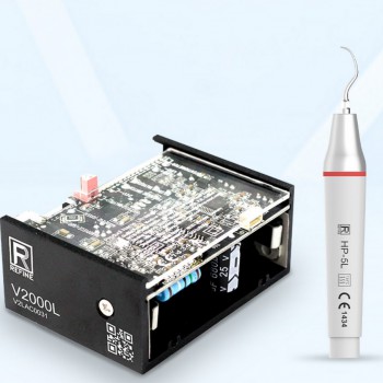 Refine V2000L 歯科用LED内蔵超音波ピエゾスケーラー(LED光付き、EMSと互換性あり)