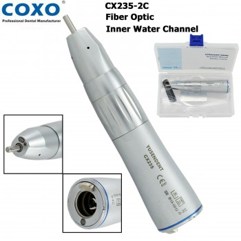 YUSENDENT CX235-S2C 歯科ストレートハンドピース(ライト付き、内部注水)