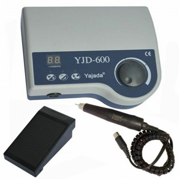 Yajada® YJD600 歯科技工マイクロモーター + 60K RPM ブラシレハンドピース