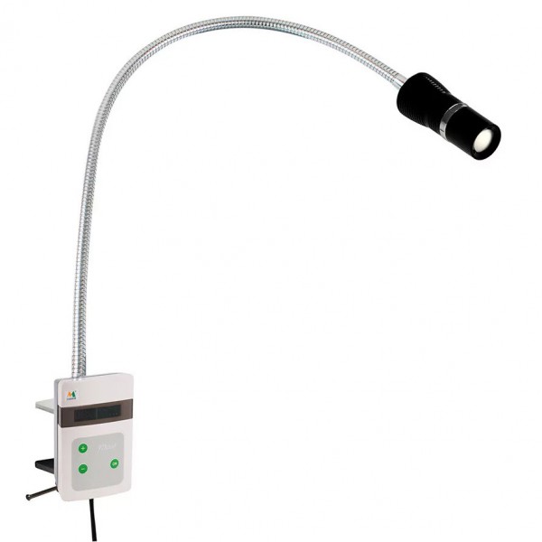 ミケア JD1600J 15W クリップオンタイプ LED 歯科検査ライト（デスク固定式）