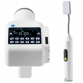 歯科手持ち レントゲン(スクリーン内蔵) + iRay Pluto 0002XW 歯科用ワイヤレスX線センサー