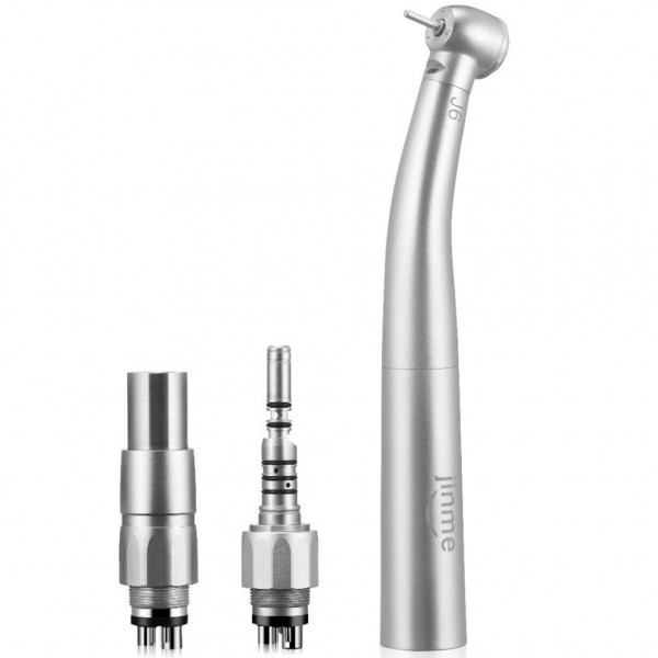 Jinme J6 歯科用タービンハンドピース、6穴、NSK/KVAOクイックカップリング付き Jinme J6 歯科用タービンハンドピース、6穴、NSK/KVAOクイックカップリング付き
