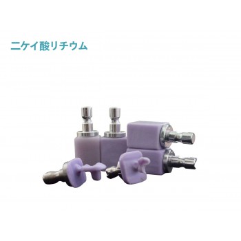 5個 歯科 C14 B40 I12 HT/LT 二ケイ酸リチウムガラスセラミックブロック