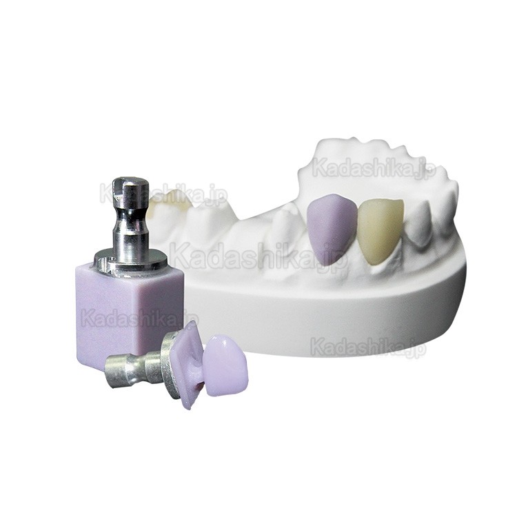 5個 B32 LT 歯科低半透明 二ケイ酸リチウムガラスセラミックス (IPS e.max CADと互換性あり)