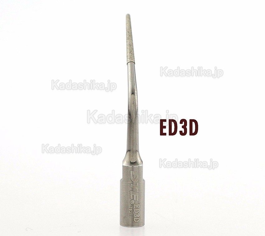 5本 Woodpecker DTE エンド用超音波スケーラーチップ ED1 ED2 ED3 (Satelec NSK対応)