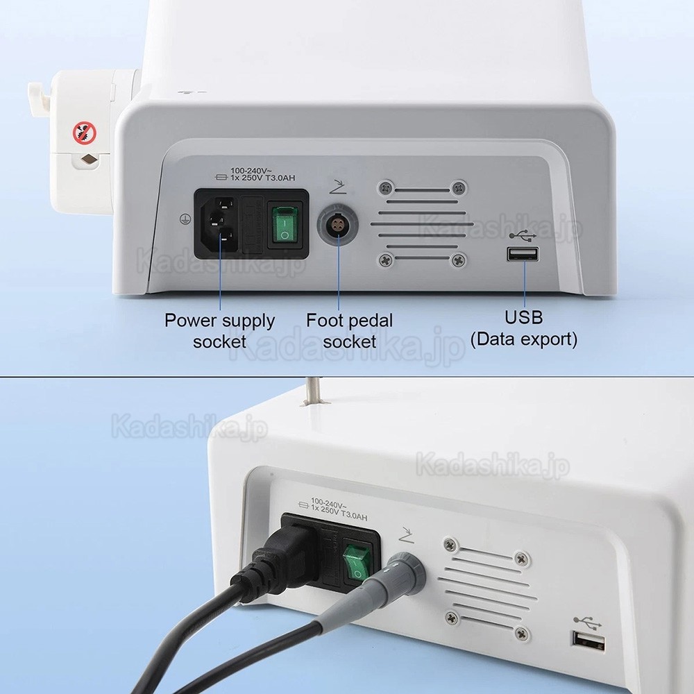 Betterway Surgic G3 歯科インプラント用モーターシステム + 20:1 コントラアングルハンドピース