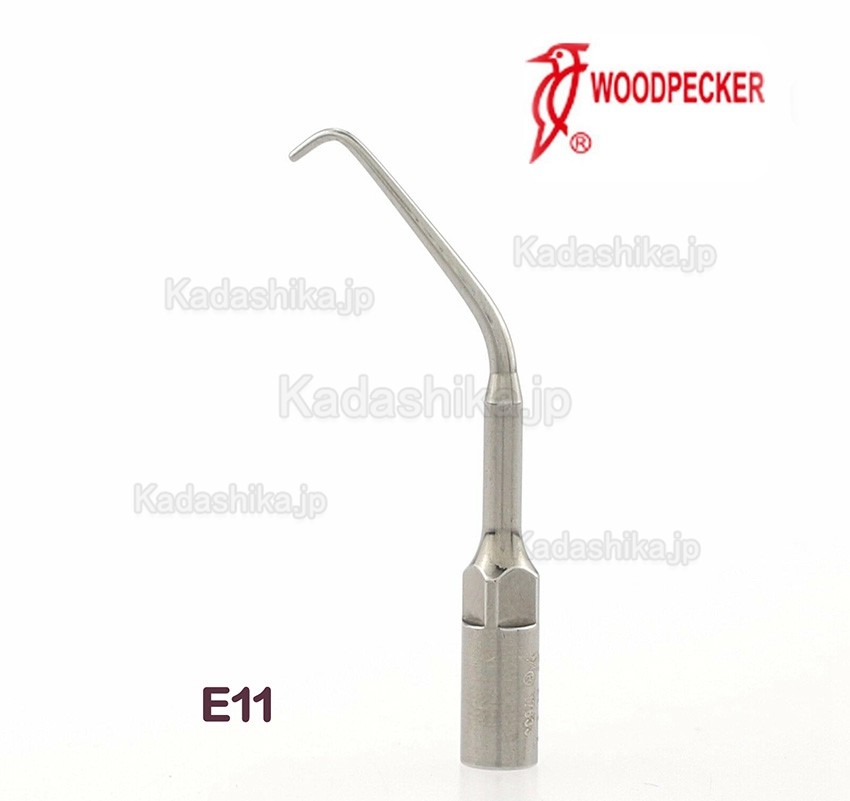 5本 Woodpecker® 超音波スケーラーチップ エンド除去/充填/根管拡大用(EMSと互換性あり)