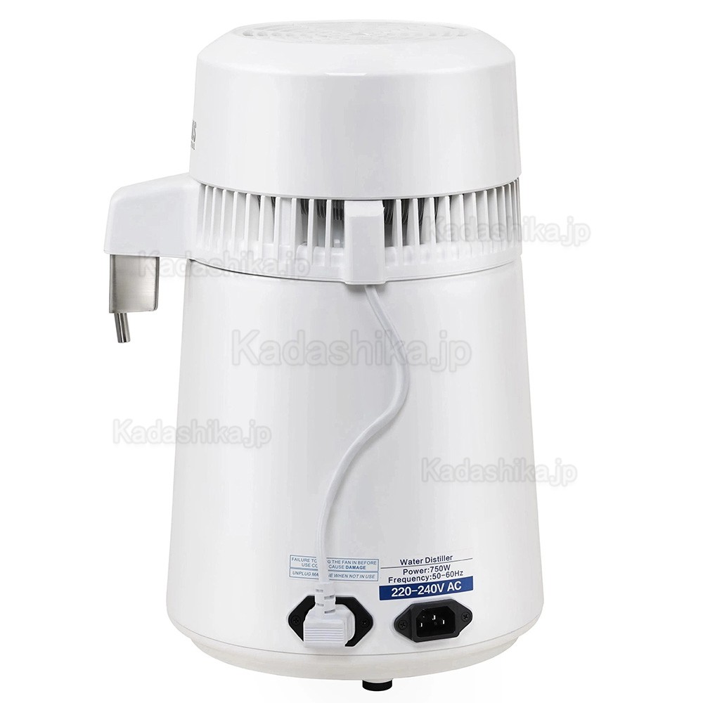 Fomos AQUA 歯科蒸留水器 純水製造装置 4L 750W Fomos AQUA 歯科蒸留水器 純水製造装置 4L 750W