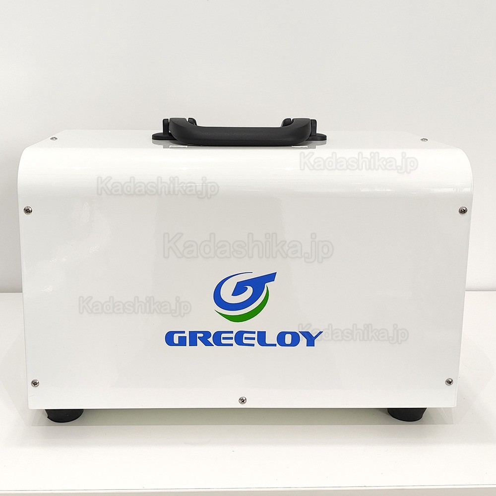 Greeloy® GU-P300 歯科用ポータブル イルレス エアコンプレッサー 0.75馬力