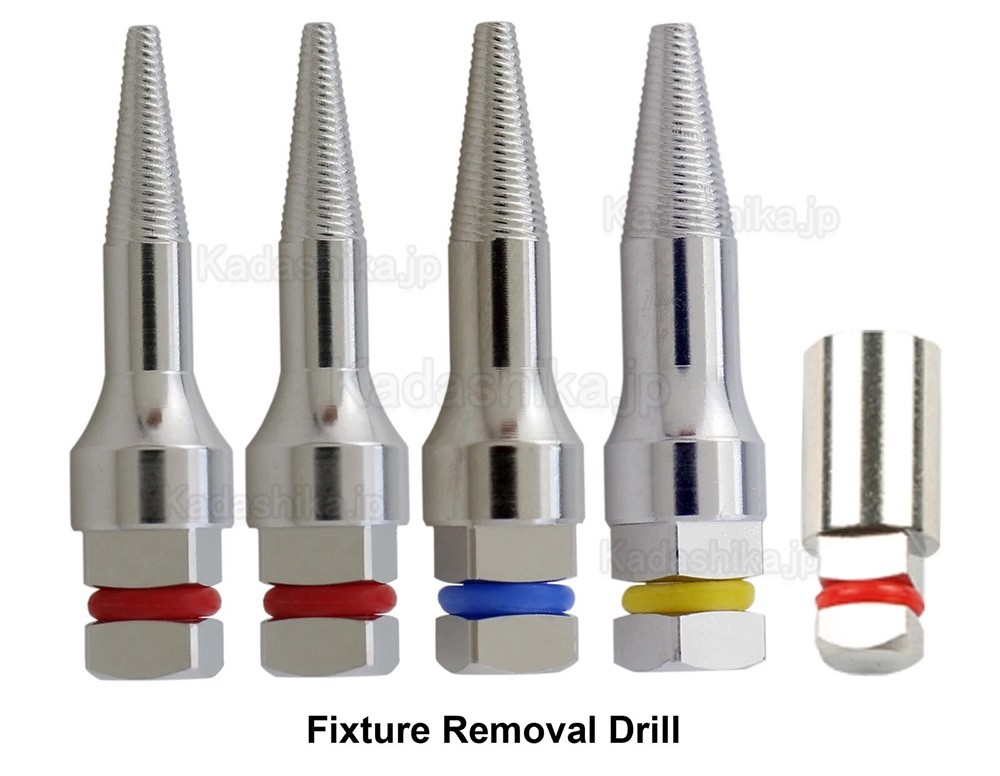 インプラントフィクスチャー＆スクリュー除去マスターキット MCT FSRK-02 ドリルガイドリムーバー