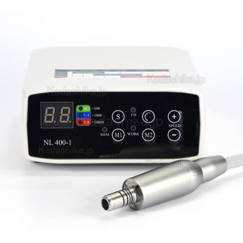 Westcode NL400-I 歯科治療用電動式マイクロモーター + 5倍速コントラアングル