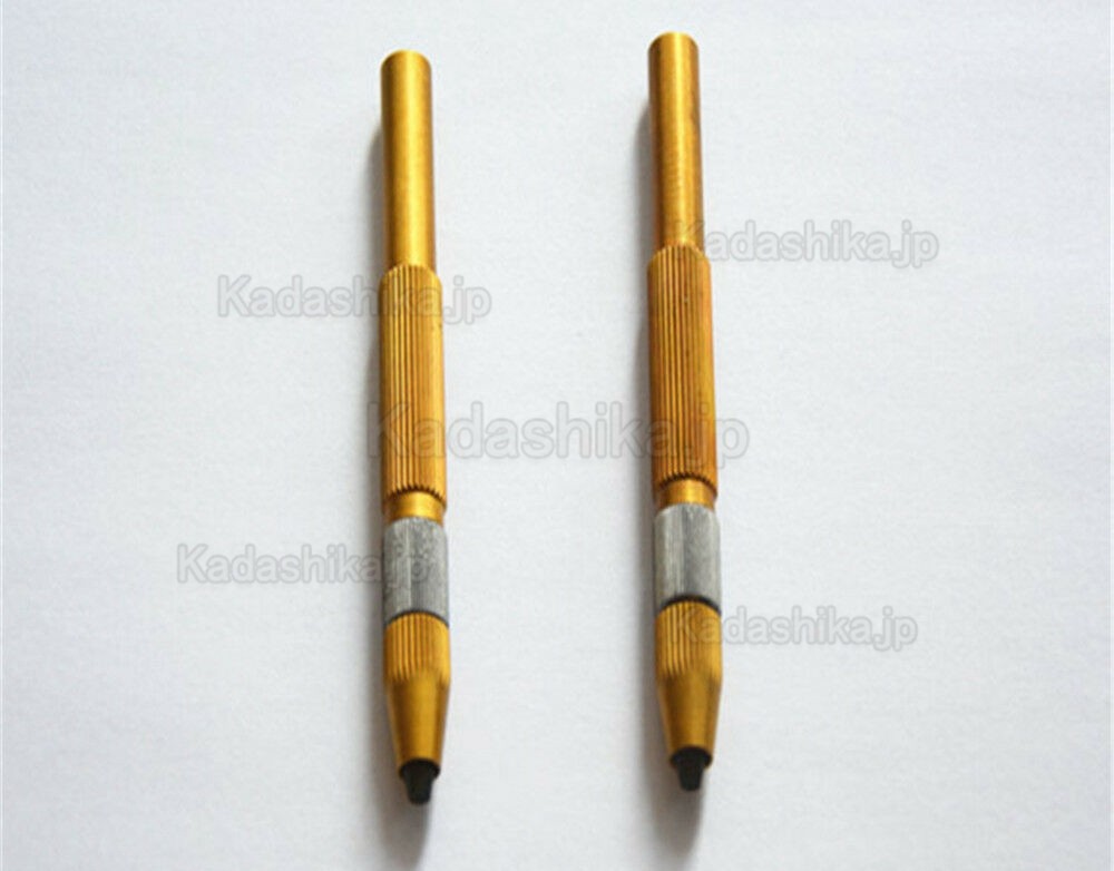 2個サンドブラストペン 歯科サンドブラスターに適 0.8mm/1.2mm