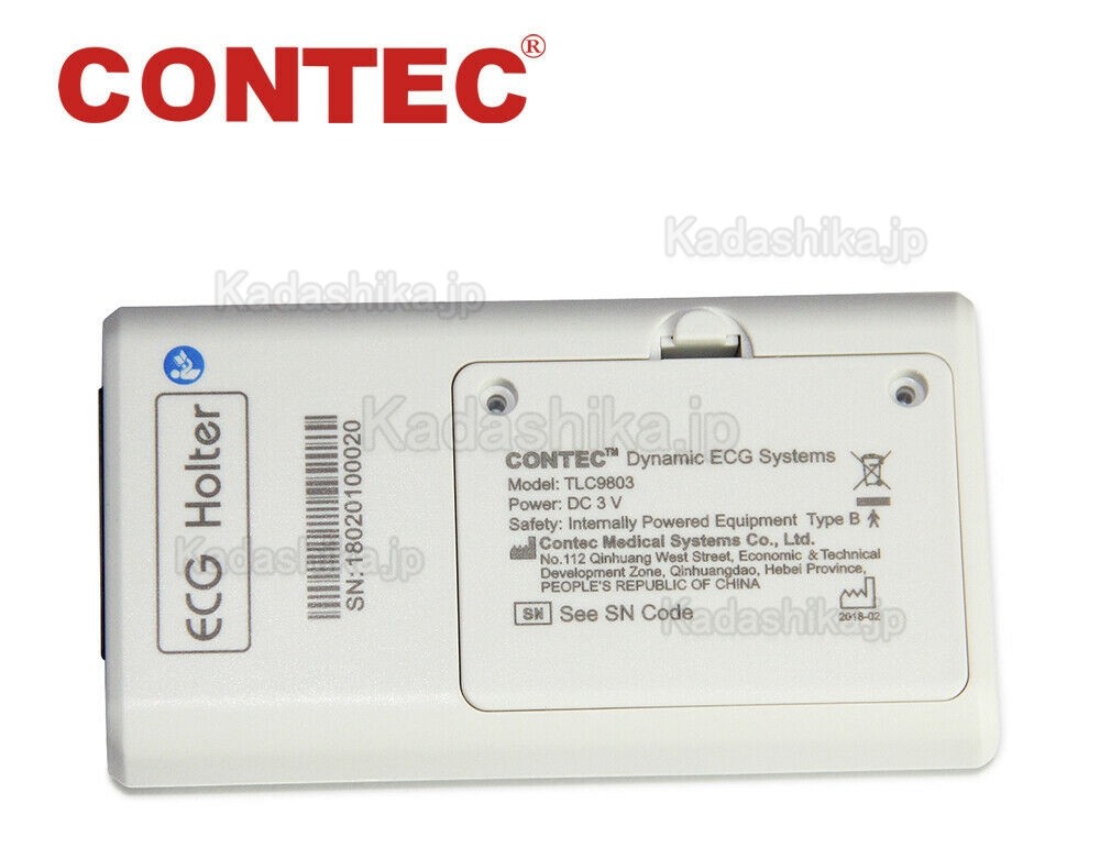 CONTEC TLC9803  家庭用 携帯型 心電計 12誘導EGC心電図