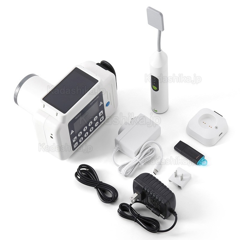 歯科ポータブル レントゲン(スクリーン内蔵)+ iRay Pluto 0002XW 歯科用ワイヤレスX線センサー